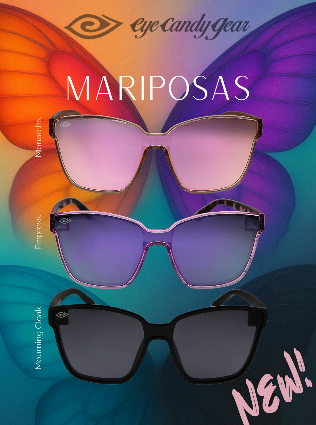 đŚ Mariposas Collection: Where Sunglasses Meet Transformation