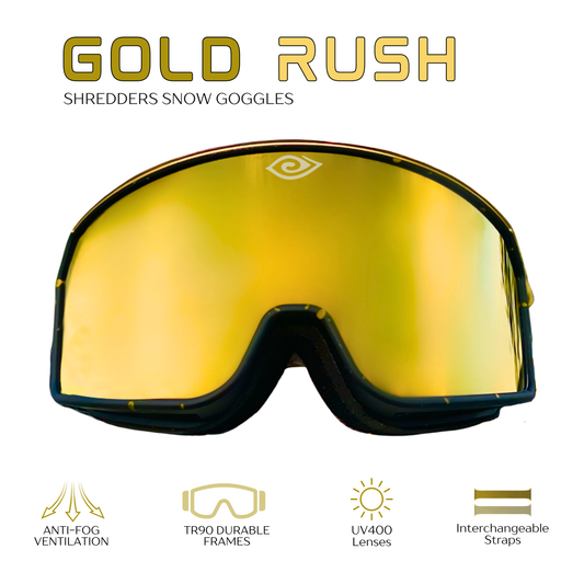 Gold Rush Shredders - Snow Goggles
