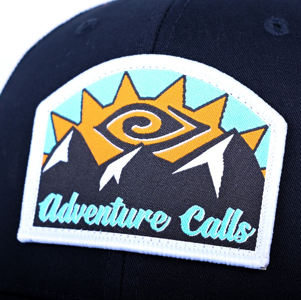 Adventure Calls - Black Snapback