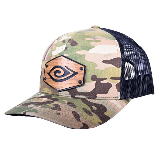 ECG Eyepatch Camo Snapback