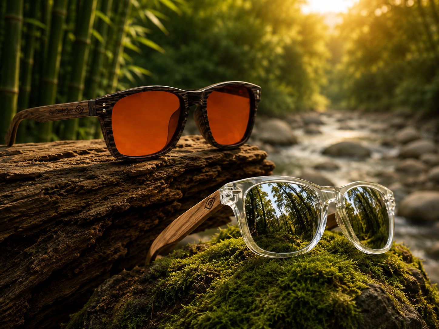 Wood & Bamboo Sunglasses