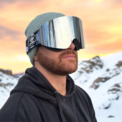 Ice Recon -Magnetized Snow Goggles - (Interchangeable Lenses)