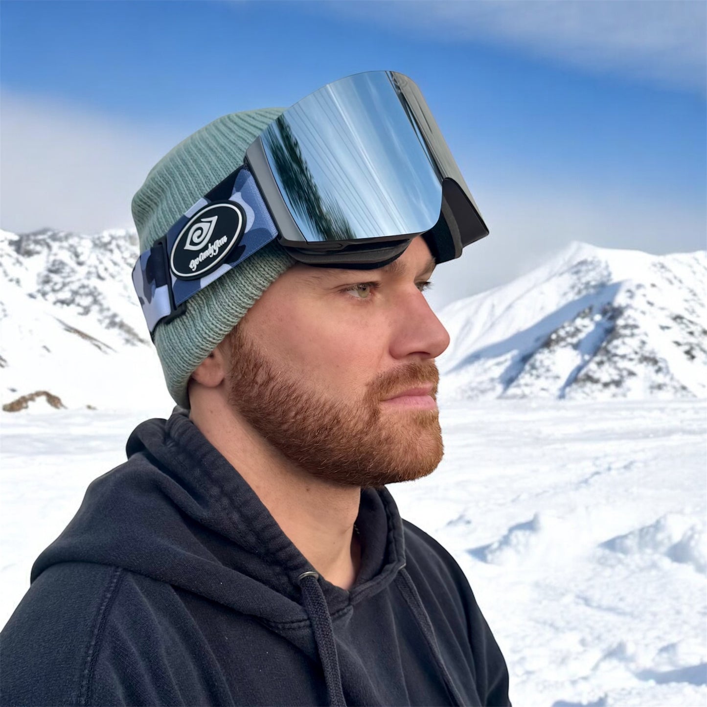 Ice Recon -Magnetized Snow Goggles - (Interchangeable Lenses)