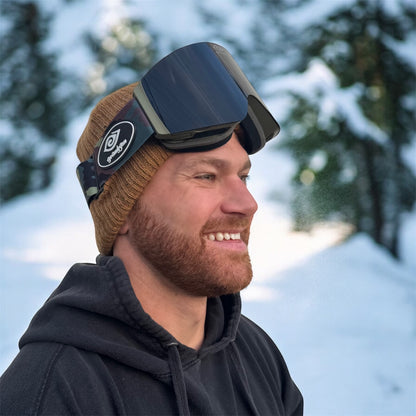 Rambo -Magnetized Snow Goggles - (Interchangeable Lenses)