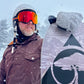 Sunset Vibe - Magnetized Snow Goggles - (Interchangeable Lenses)