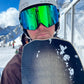 Ice Blue - Magnetized Snow Goggles - (Interchangeable Lenses)