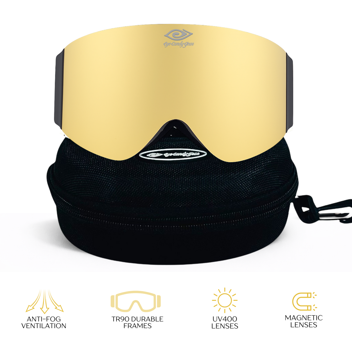 Dune Drift -Magnetized Snow Goggles - (Interchangeable Lenses)