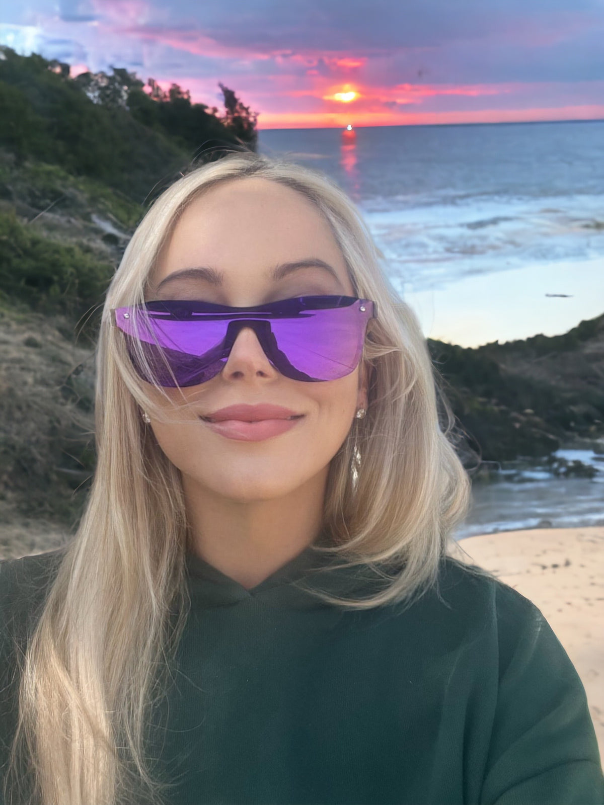 Static Purple