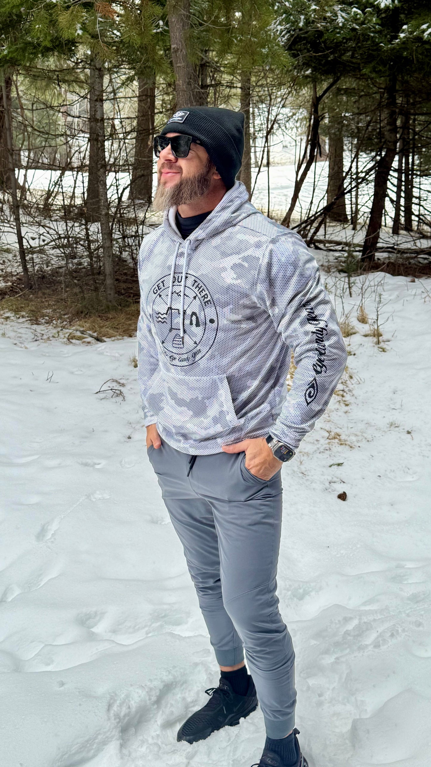 EyeCandyGear Get Out There White Hoodie