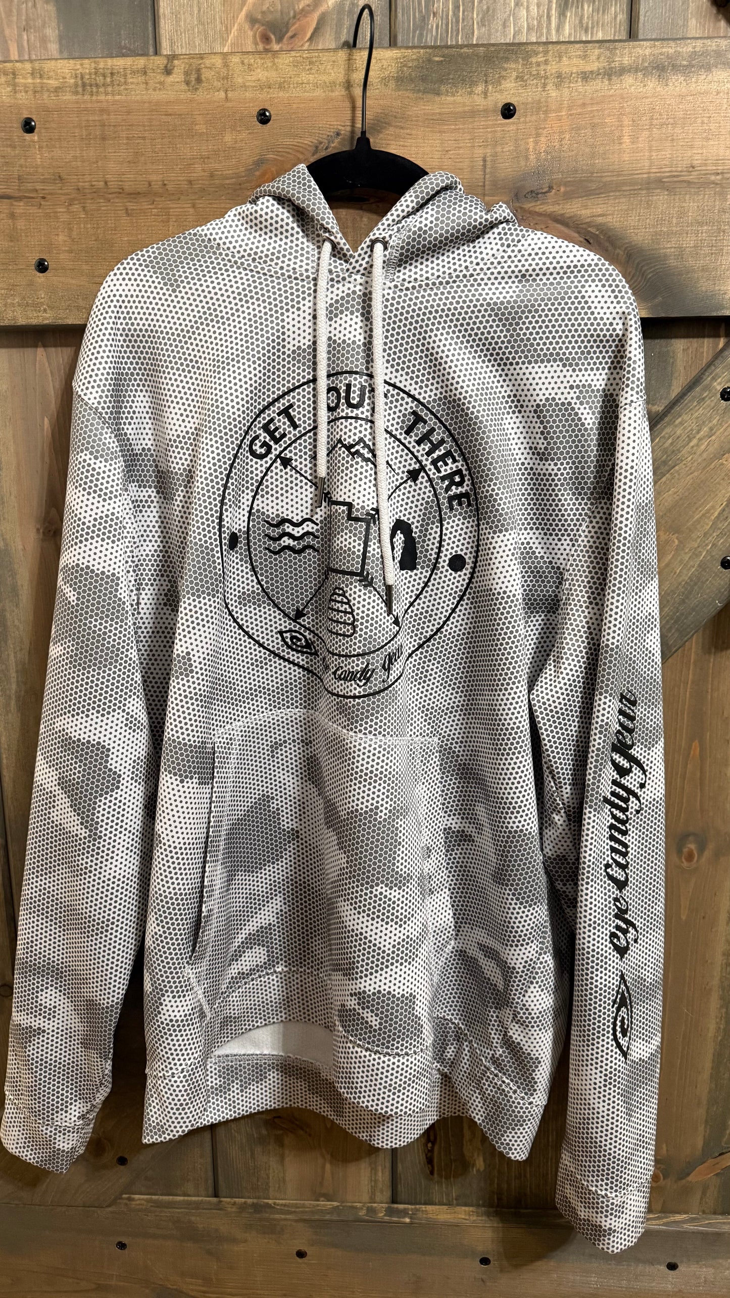 EyeCandyGear Get Out There White Hoodie