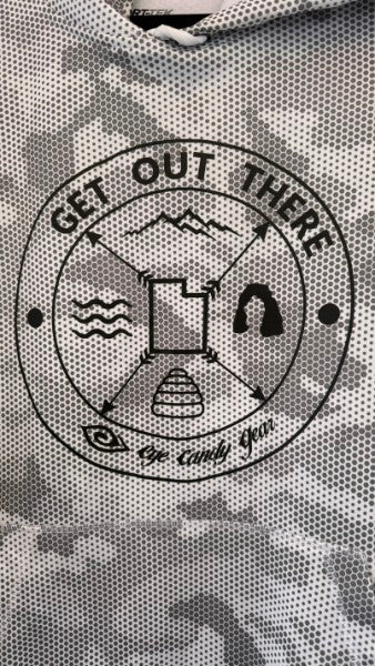 EyeCandyGear Get Out There White Hoodie