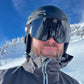 Double Black - Magnetized Snow Goggles - (Interchangeable Lenses)