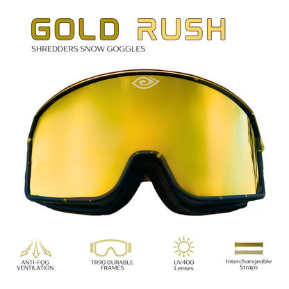 Gold Rush Shredders - Snow Goggles