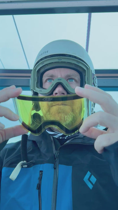 Rambo -Magnetized Snow Goggles - (Interchangeable Lenses)