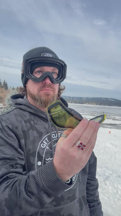 Dune Drift -Magnetized Snow Goggles - (Interchangeable Lenses)