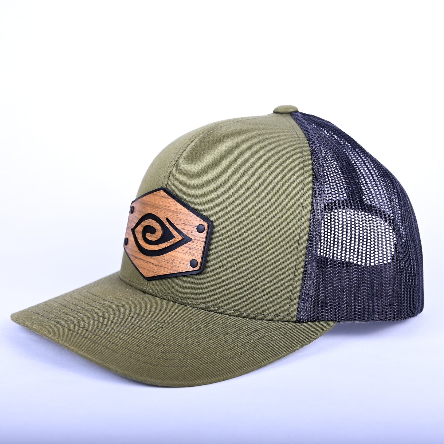 ECG Eye Patch Green Snapback