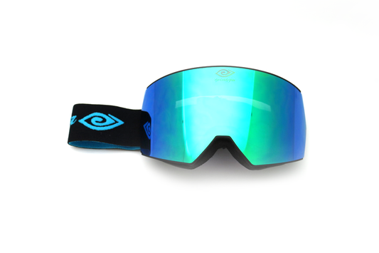 Ice Blue - Magnetized Snow Goggles - (Interchangeable Lenses)