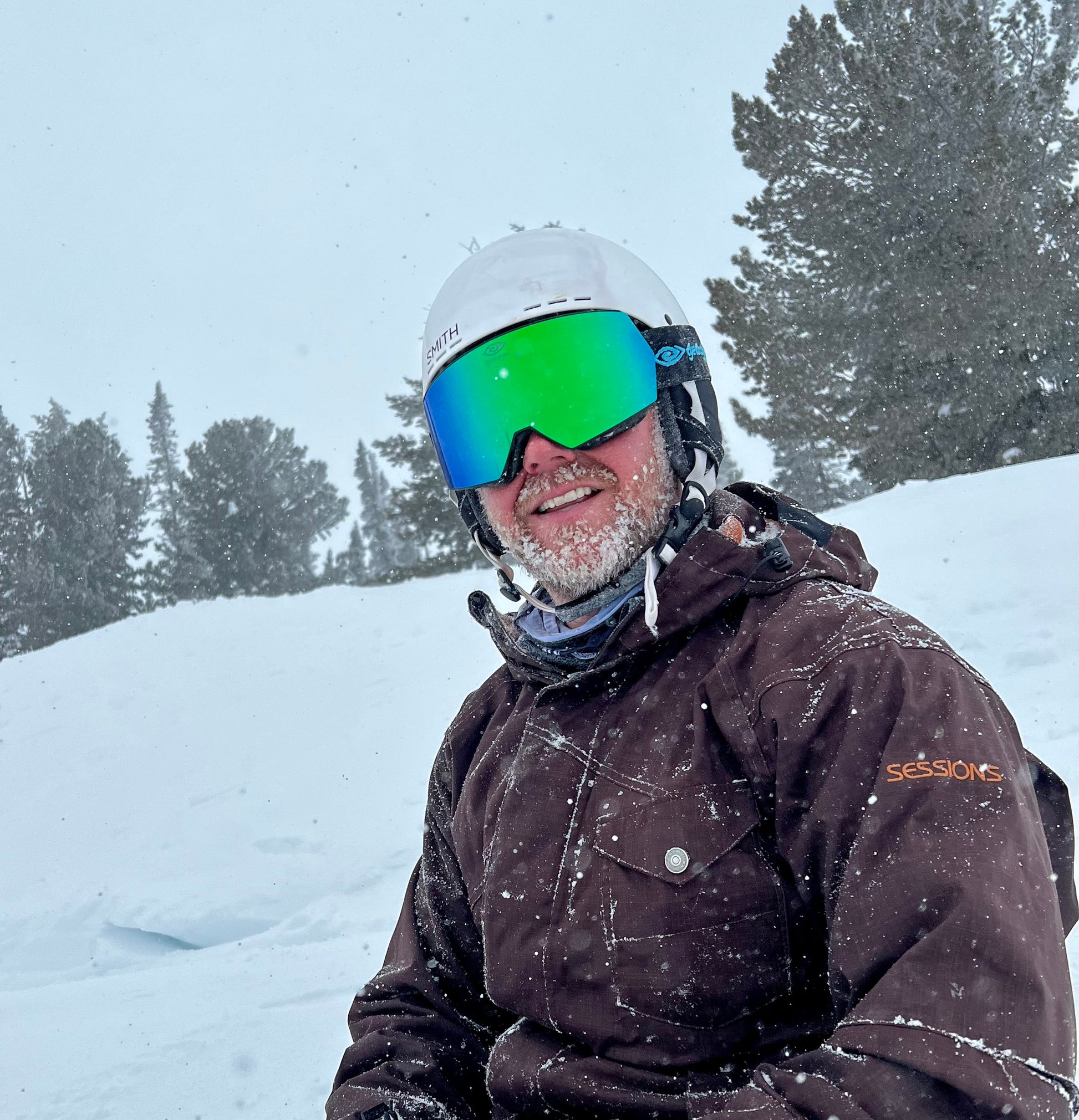 Ice Blue - Magnetized Snow Goggles
