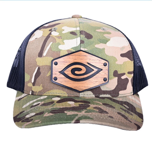 ECG Eyepatch Camo Snapback
