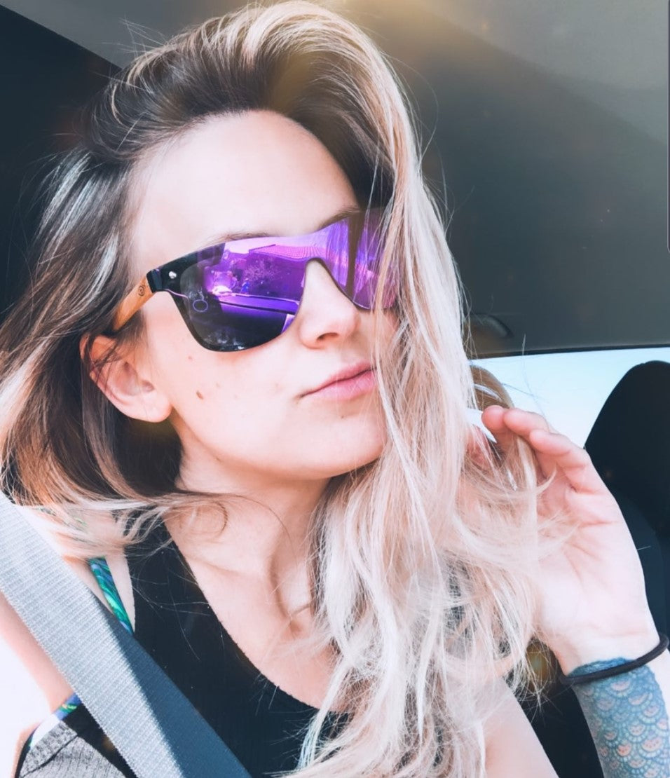 Static Purple