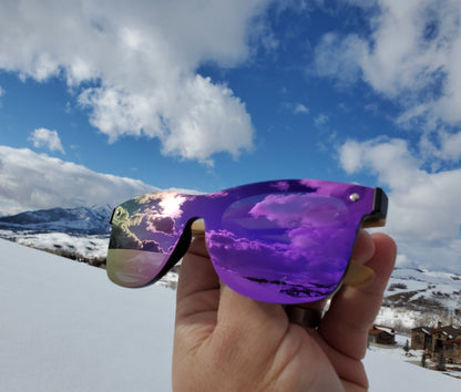 Static Purple