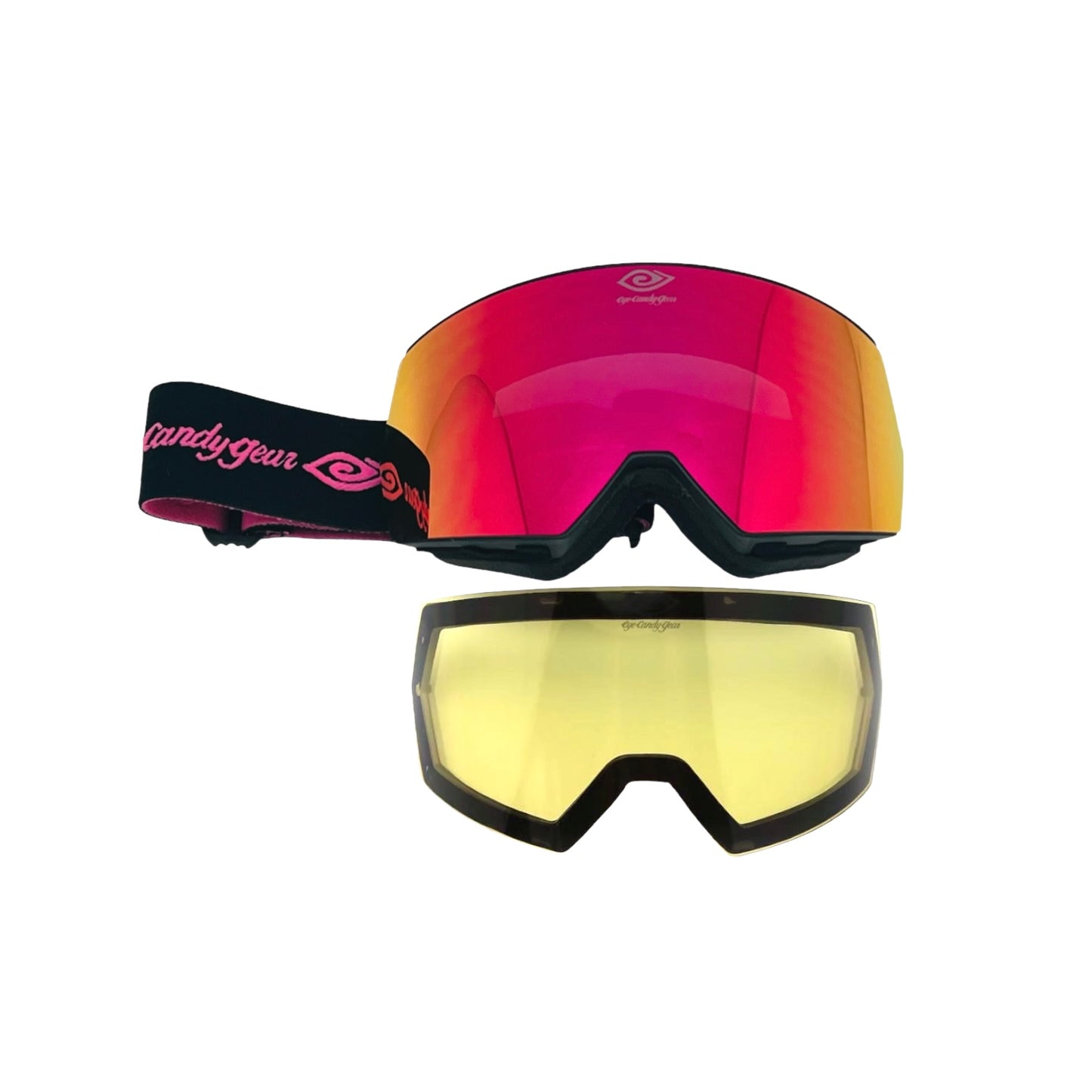 Ruby Rippers - Magnetized Snow Goggles - (Interchangeable Lenses)